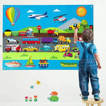 Load image into Gallery viewer, Farm Animals Felt Storyboard Toy for Kids Early Learning
