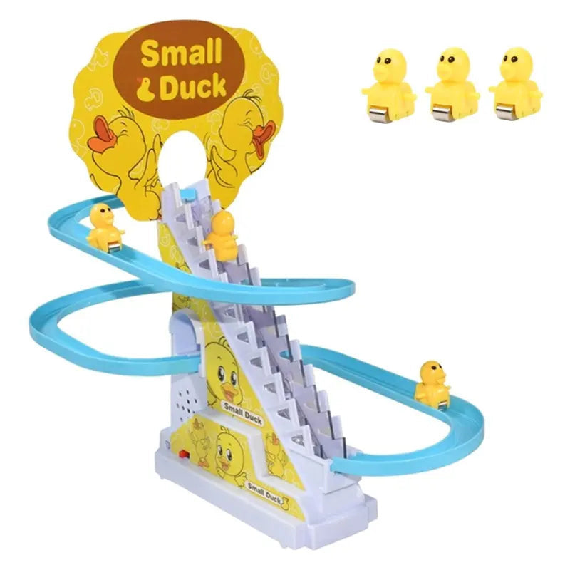 Electric Mini Duck Climbing Stairs