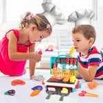 Load image into Gallery viewer, Kids BBQ Set with Spray, Light, Sound, Pretend Play Toy
