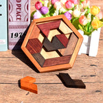 Load image into Gallery viewer, Hexagonal Wooden Puzzle IQ Game for Kids
