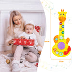 Load image into Gallery viewer, Giraffe Baby Guitar Toy 18+ Months, Musical, Lights, Sounds
