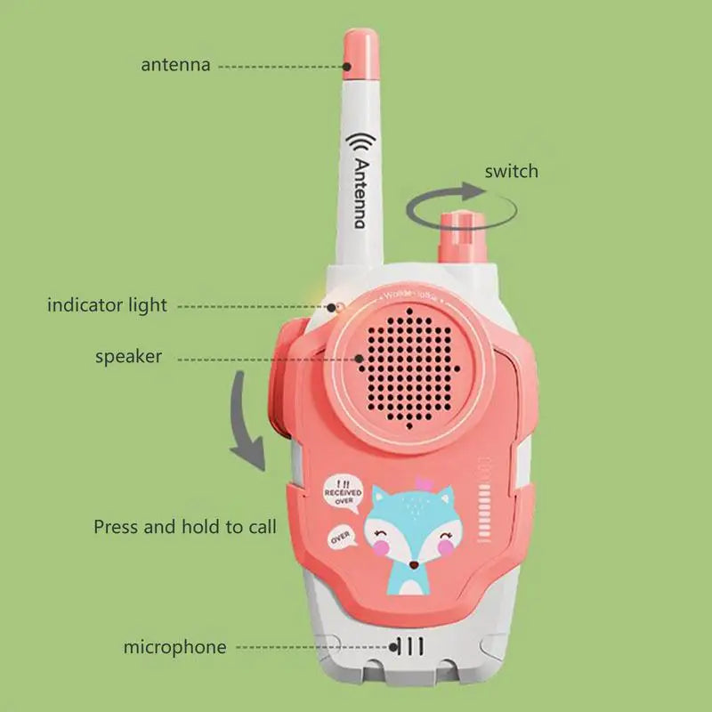 Wireless Mini Walkie Talkies