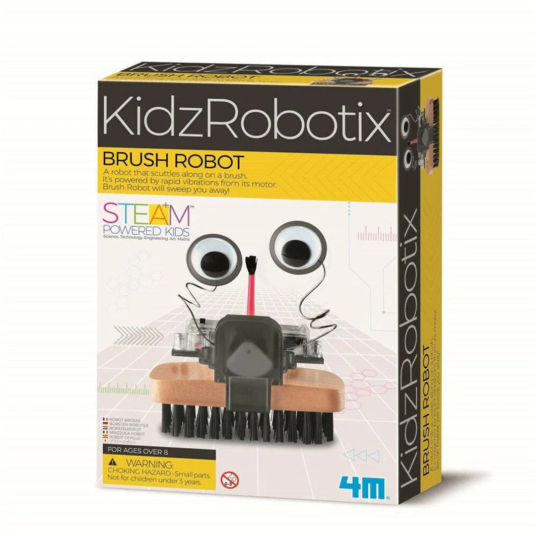 Brush Robot Scuttle Toy