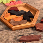 Load image into Gallery viewer, Hexagonal Wooden Puzzle IQ Game for Kids
