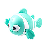 Load image into Gallery viewer, Cute Wind-up Baby Bath Toy, Cartoon Fish, Floating Water Game
