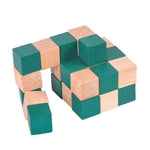 Load image into Gallery viewer, IQ Puzzle Wooden Dragon Tail Magic Cube Brain Teaser Toy
