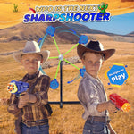 Load image into Gallery viewer, 2-Player Shooting Game Toy, Foam Dart Toy Gun with Auto Reset
