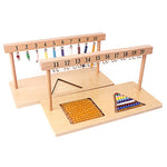 Load image into Gallery viewer, Baby Montessori Math Toy with Colorful Beads
