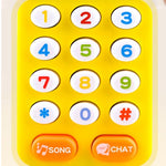 Load image into Gallery viewer, Baby Musical Phone Toy with Sound, Light, Educational Game
