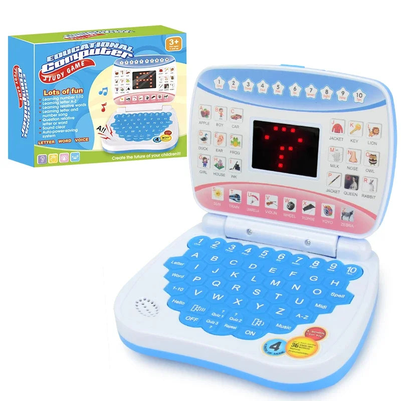 Kids Learning Laptop Toy for 2-3 Years, ABC, Numbers, Maths & Music