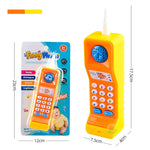 Load image into Gallery viewer, Baby Musical Phone Toy with Sound, Light, Educational Game
