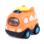 Load image into Gallery viewer, Soft Rubber Push &amp; Go Car Toy for 6-12 Month Infants, Friction Truck
