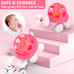 Load image into Gallery viewer, Soft Rubber Push &amp; Go Car Toy for 6-12 Month Infants, Friction Truck
