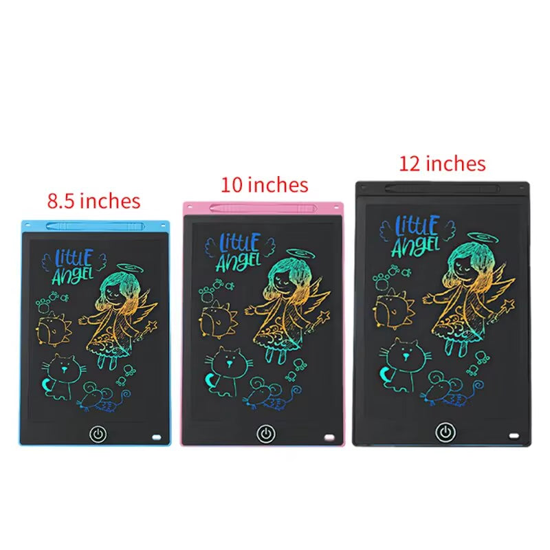 6.5/8.5/10/12" LCD Writing Tablet Drawing Board for Kids